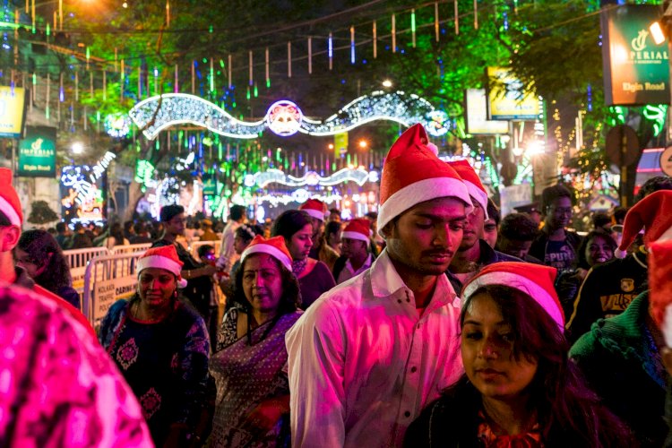 christmas in kolkata